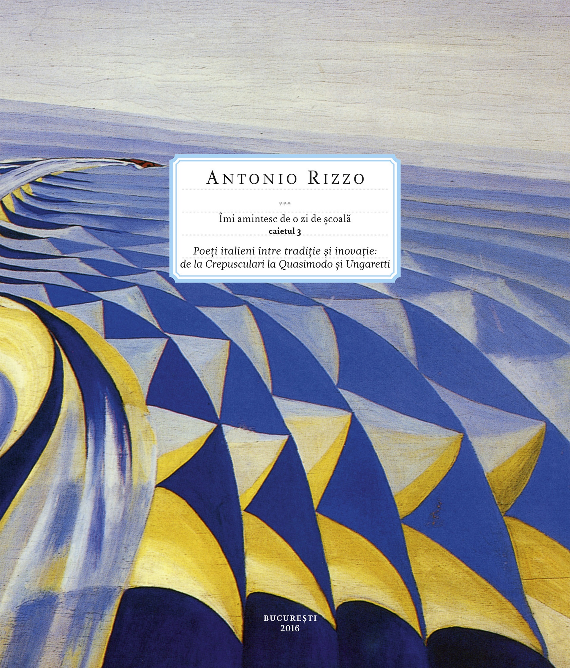 Antonio Rizzo Q3 cover